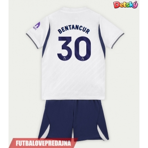 Lacne Dětský Futbalové dres Tottenham Hotspur Rodrigo Bentancur #30 2026-27 Krátky Rukáv - Domáci (+ trenírky)